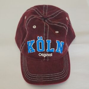 Robin Ruth Burgandy Red‎ Cap